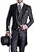 Classic Suits for Men Fashion Wedding Tuxedo for Groom 3 Piece Slim Fit Gray Dress Suit for Chriatmas Party