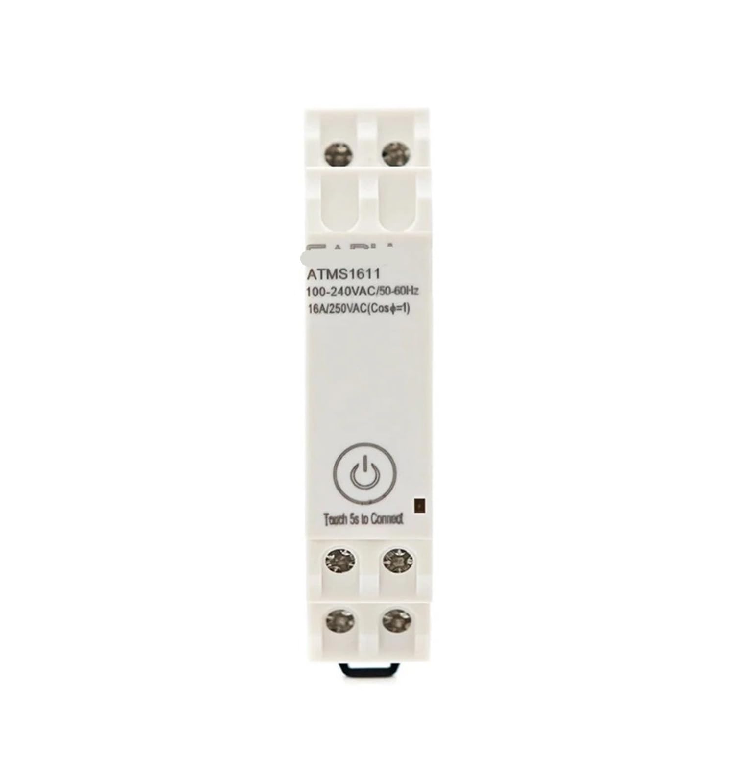 AC 110V 220V 16A DIN Rail Smart Timer Relay Switch Circuit Breaker Remote Control KWH Energy Meter(1611 No Metering)
