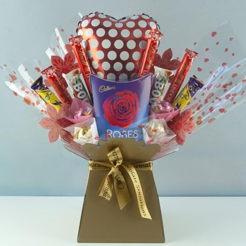 Image of Oasis Pack of 5 | Red | Porto Flower Bouquet Boxes | Premium Cardboard Floral Gift Boxes | Elegant Reusable Packaging for Bouquets, Hampers & Events