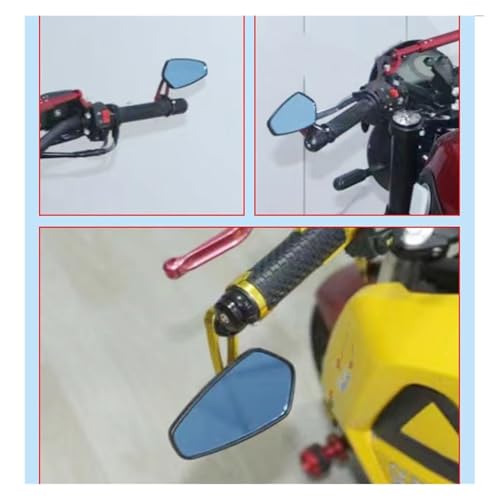 Espejo de moto antivibración para solucionar la falta de visión trasera en Z1000 4