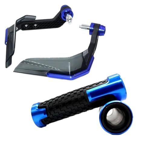 Poignées de protection guidon moto Pulsar 200AS bleu et accessoires