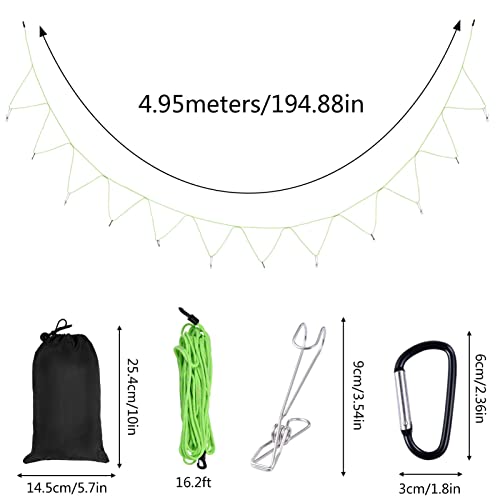 Correia de corda de acampamento ao ar livre,Camping Lanyard Cabide | Cabide de cordão de viagem soli