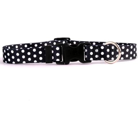 Collar para Perro con Lunares Negros Cover