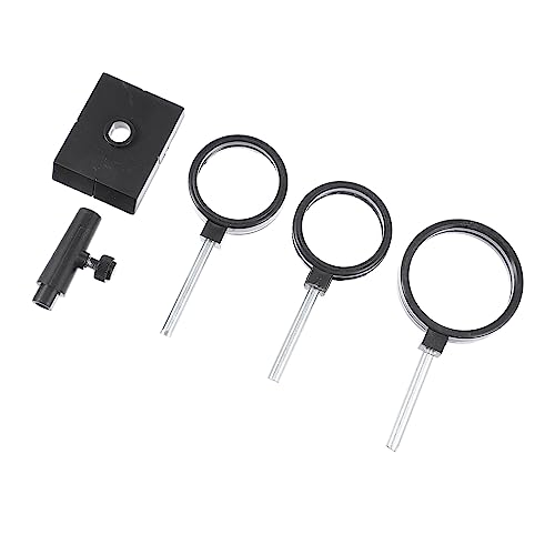 OUNONA Physics Classroom Tool Concave Convex Optical Lenses Education Experiment Set