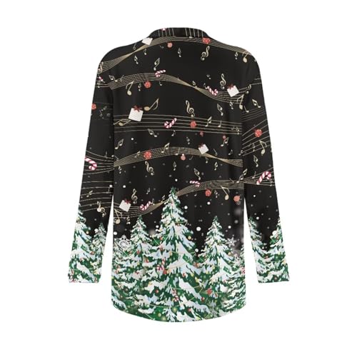 Image of Womens Open Fron Cardigan Sweaters Long Sleeve Tops Daily Coats
