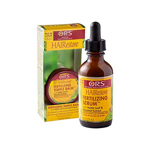ORS HAIRestore Fertilizing Serum 2 Ounce and Temple Balm 2 Ounce