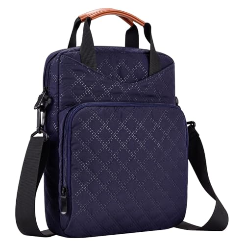 DDgro Tablet Sleeve Bag with Shoulder Strap Navy Blue 9-11 inch
