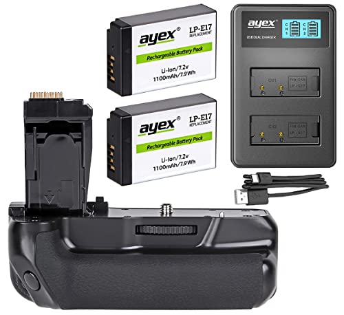 Grip alimentation Canon 750D pour photographier toute la journée sans changer de batterie
