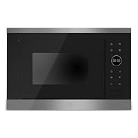 SIA BICM25SS Stainless Steel 25L Integrated Built in 900W Digital Microwave Oven with Grill, Digital Timer Display, Child Safety Lock