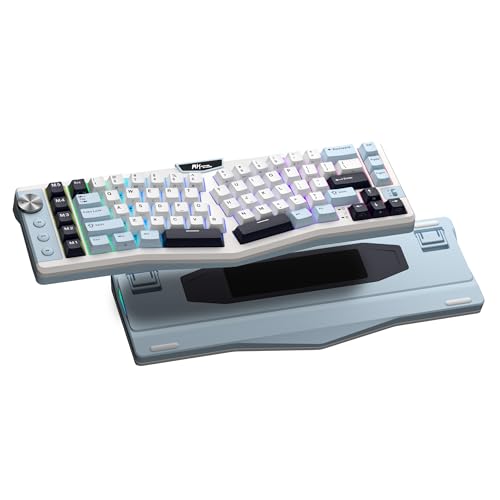 RK ROYAL KLUDGE A72 Alice Ergonomic Wireless Mechanical...