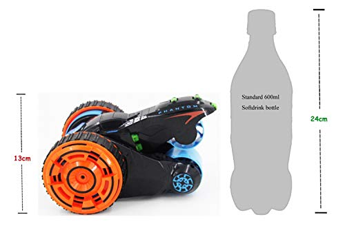 Image of Popsugar Plastic Stunt car, Pack of 1, Blue