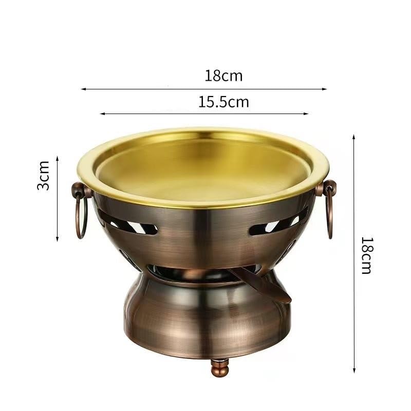 Olla caliente pequeña for acampar, for una sola persona, pequeña buffetera