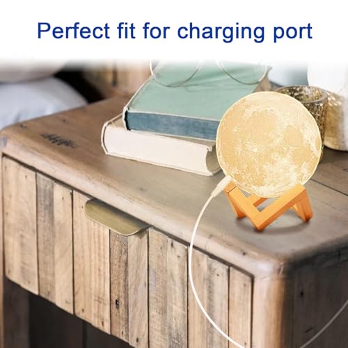 USB à DC 5V Câble d'alimentation 9 Conseils interchangeables, cordon de charge universel 5.5x2.1mm Adaptateur pour LED Bande, lampe de lune, Mini Ventilateur, haut-parleur Bluetooth, routeur, appareils intelligents – blanc