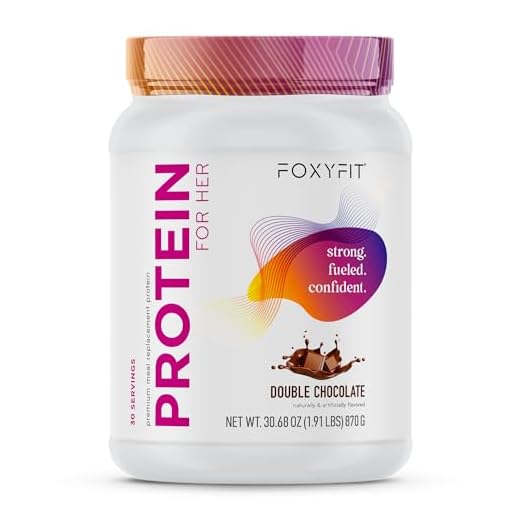 FoxyFit Protein for Her - Double Chocolate