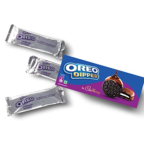 Image of Cadbury Oreo Dipped Chocolate Cookie, 150G (Pack of 4)