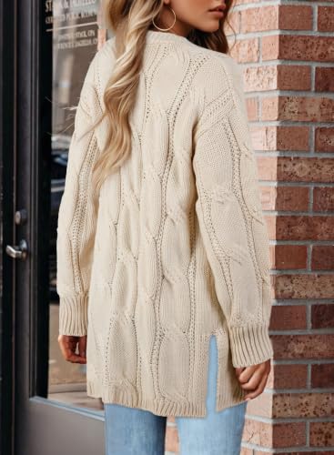 Image of Dokotoo Women Long Cardigan Open Front Knit Sweater 2026