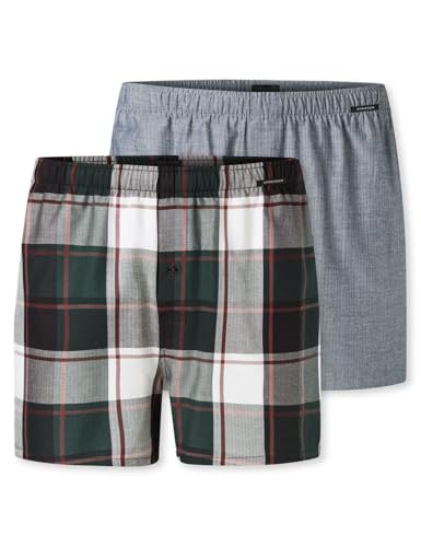Schiesser Boxershorts för män (2-pack), Sorterad 6_183215, L