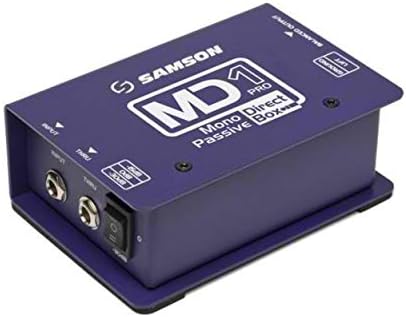 Samson MD1 Pro Professional Mono Passive Direct Box