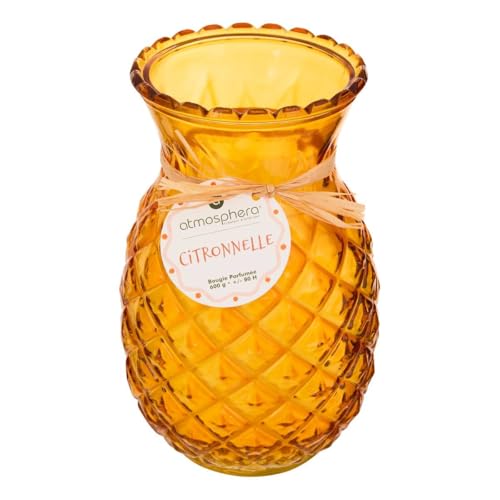 Atmosphera - Vela perfumada de citronela afrutada 600 g - Amarillo