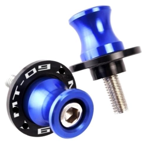 ainih Kompatibel mit MT09 MT-09 SP 2014–2023 2021 2022 Motorradzubehör Schwingenschieberspulen Zubehör 6 mm Standschrauben h.z