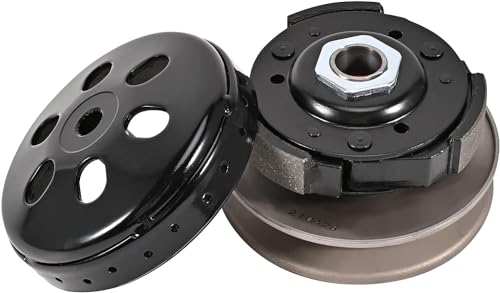 Trkimal Juego de embrague de carreras de alto rendimiento, kit de embrague completo, reemplazo del kit de embrague trasero de repuesto para GY6 125cc 150cc 1P52QMI 1P57QMJ Motor Scooter Scooter ATV