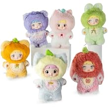 BEEMAI Nommi Interesting Fruits Series Plush Blind Box 1PC 1 of 7 Possible Styles Cute Figures Collectible Toys Birthday Gifts