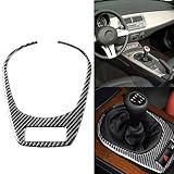 Solución de ajuste perfecta: diseñada específicamente para BMW Z4 E85 2003-2008, esta cubierta de marco se alinea perfectamente con el diseño de la consola central. No requiere modificaciones ni herramientas: se instala fácilmente presionando en su lugar sin necesidad de adhesivo ni perforación.