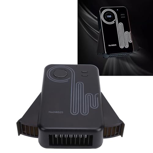 Color Paint Air Dryer, Portable Paint Watercolor Dryer, 3 Speeds Hot Air Gun, USB Rechargeable Drying Fan Cordless for Art Exam (Black)