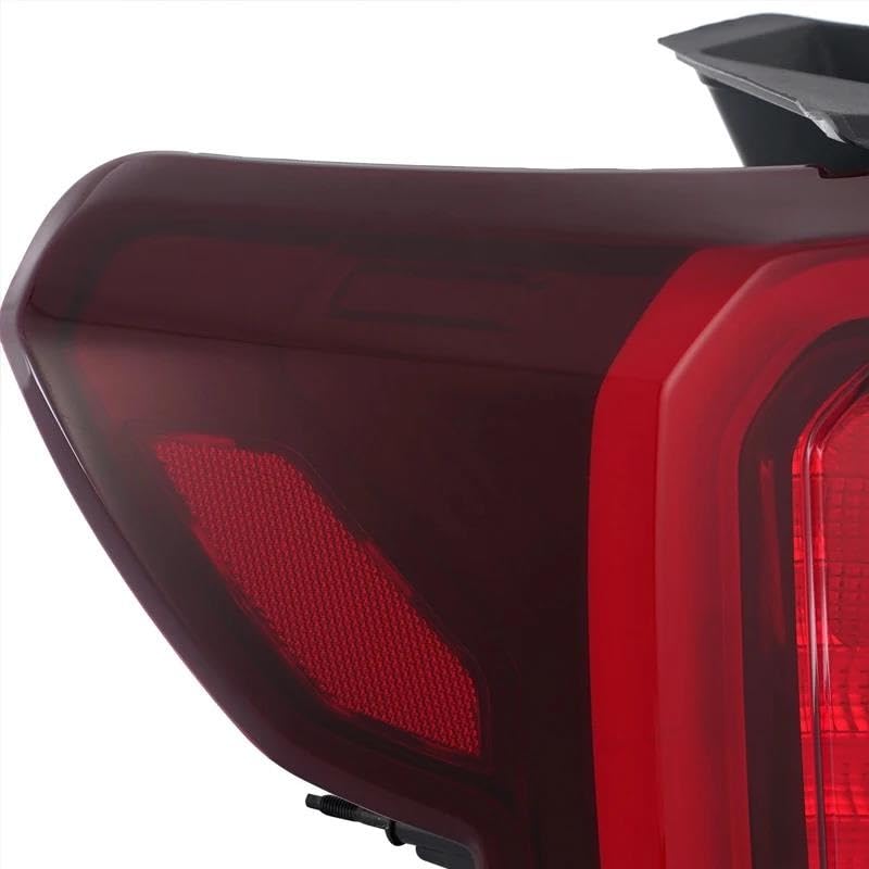 Tail Light Black Trim LED Tail Light For GMC For Acadia AT4 2020-2023 Car Rear Brake Taillight Lamp Fog 84746545 84746546 Tail Light Rear Lamp(Right)