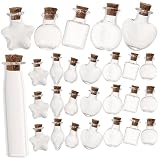 Didiseaon 48 Uds Frascos Mini Frasco Mini Botellas Botellas De Corcho Botellas En Miniatura Mini Botellas De Sellado Botellas Pequeñas Con Corcho Botellas Pequeñas Con Corcho Vidrio Con