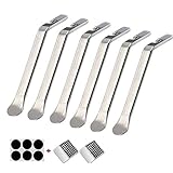 【Verpackung enthält】 6 x reifen montierhebel ; 6 x schlauchpflaster; 2 x poliertes Metall. Wenn Sie nur dieses Set benötigen, können Sie Reifen und Schläuche einfach und sicher wechseln.