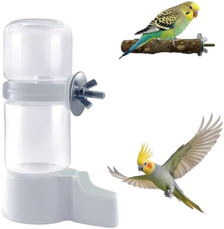 Bird Carrier with Water Dispenser: What You Need to Know Before Buying 8 Pet Bird Automatic Water Dispenser,Bird Cage Hanging Drinking Device,Automatic Parrot Water Feeder,Budgies, Birds, Love Birds, Canary Drinking Fountains.