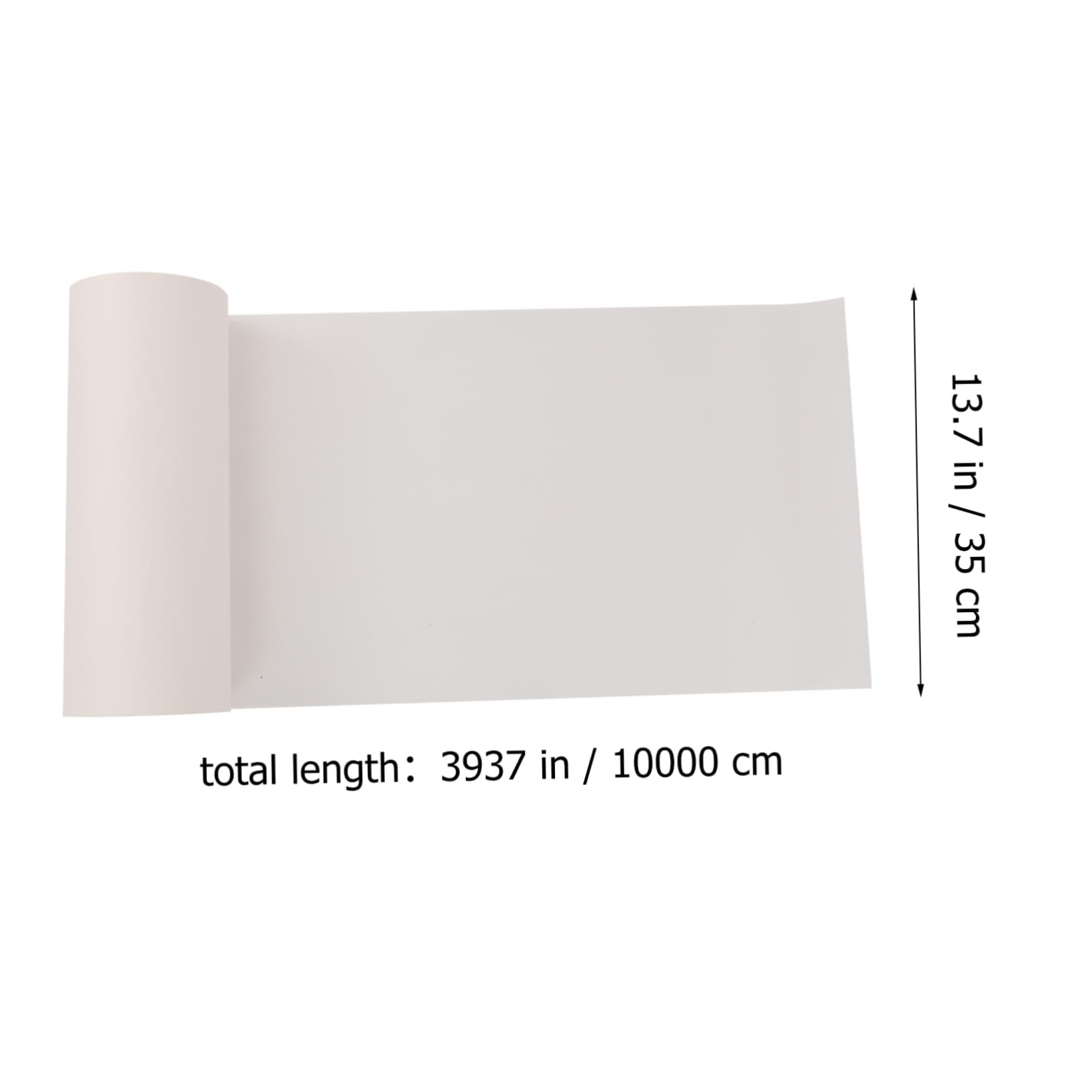 OSALADI 1 Roll Thickened Writing Rice Paper for Chinese Calligraphy and Painting for Water Based Drawing Flexible and Practical Art Paper