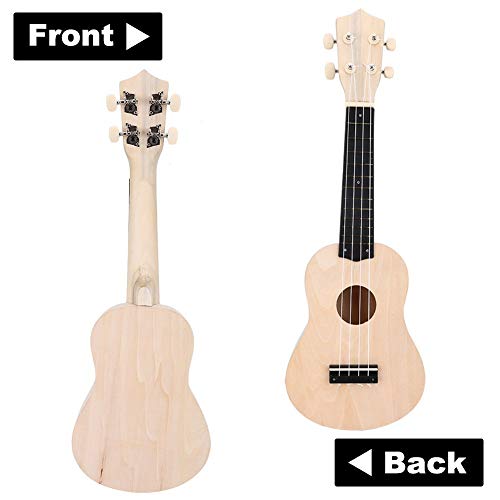 Bnineteenteam BNINETEENTEAMFPGQ8NOU5E 21 Inch Ukelele Diy Kit,Paintable Ukelele Diy Kit Make Your Own Hawaii Ukulele thumb #1