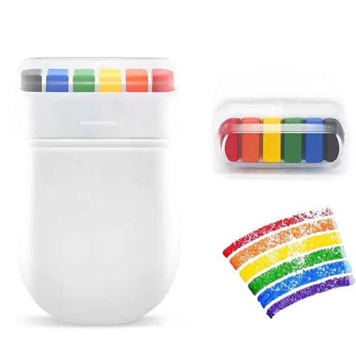 DWFEYOI Pride Face Paint,2 Stück Regenbogenstifte,Regenbogen Schminke, Gay Regenbogen Stift, Regenbogen Deko, Regenbogen Flag für Regenbogen Party, Paraden, Monat des Stolzes (Regenbogen)