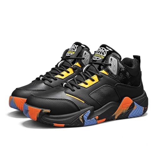 Zapatillas de baloncesto resistentes al desgaste y zapatos para caminar de hombre