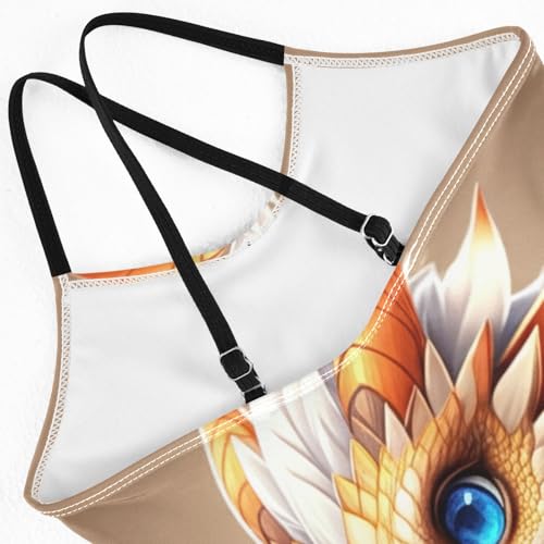 Cute Dragon Bathing Suit Girls, Girls One Piece Swimsuits Sport Summer Beach Swimwear for 3 Years Old4