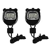 Digital Stopwatch Timers Sports Stopwatch,Simple Operation,Easy to Get Started,Stop Watch with Countdown Timer Alarm , Large Screen Display Waterproof Stopwatch for Coach Referee or Kid