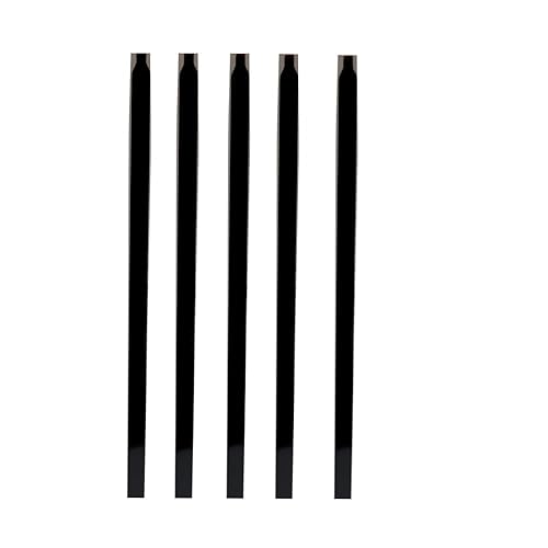 5 piezas de repuesto de cinta de doble cara para portátil LCD pantalla LED fácil de tirar adhesivo tira tira cinta elástica negro