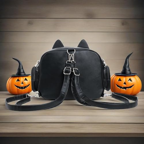 Kawaii Ita Bag Backpack Crossbody Bag Cat Shoulder Bags Multi-Purpose Pin Display with Insert