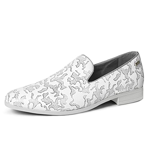 Image of UUBARIS Mens Dress Loafers Tuxedo Suit Slip on Shoes