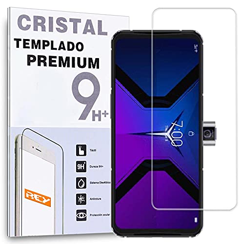 REY Protector de Pantalla para Lenovo Legion Phone Duel 2, Cristal Vidrio Templado Premium