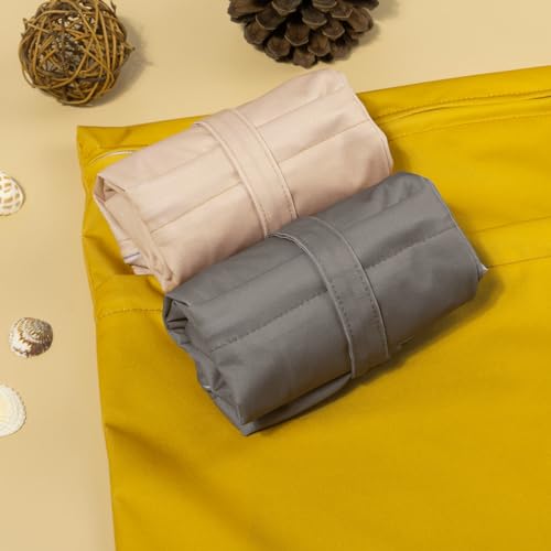 Image of babygoal Baby Diaper Bag, Washable Travel Bags, Beach, Pool, Gym Bag for Swimsuits and Wet Clothes, with Two Zip Pockets, Fruit Orange and Milk Tea Brown, Travel