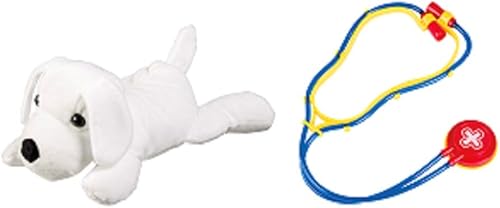 Miniatura 8 de My World My Play Juego de veterinario con cachorro y accesorios, juego de veterinario para examinar y tratar, juego de 6 piezas que incluye paciente