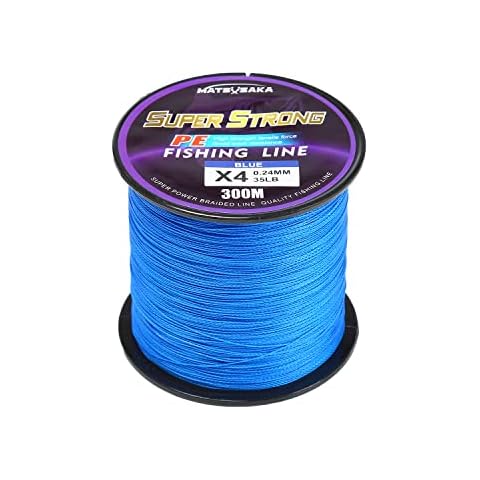 Braided Fishing Line, 4 Strands & 8 Strands 20lb-200lb,Abrasion Resistant Superline Zero Stretch&Low Memory PE Fishing Lines for Saltwater & Freshwater Fishing Cover