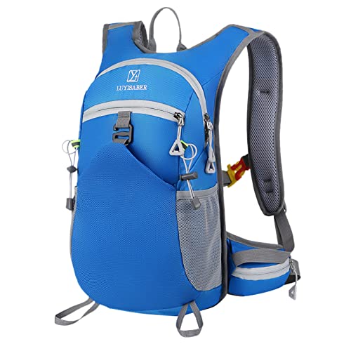Generisch 12l Ciclismo Impermeable Ultraligero Deportes al Aire Libre Plegable Mochila Escalada Mochila Bicicleta Para Senderismo Mochilas Hombre, BU1, Talla única