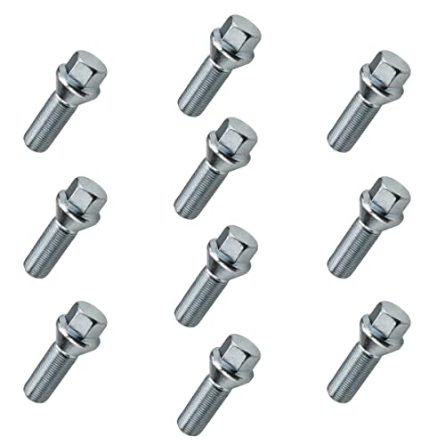 Boulons de roue M15 x 1,25 conique SW17 - Longueur au choix pour GLE GLS à partir de 2018 (10, M15 x 1,25 45 mm) Cover