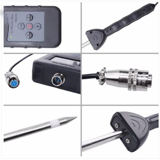 Image of LABART PMS710 Digital Soil Moisture Meter for Soil River Sand Analyze Moisture Measuring
