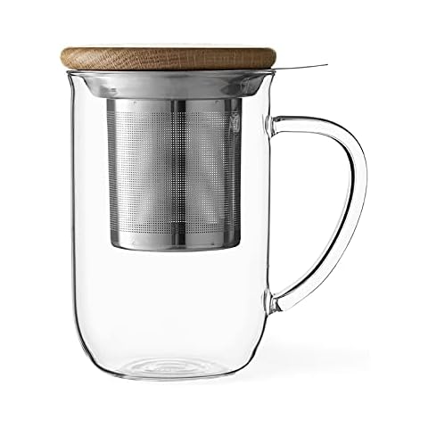 VIVA scandinavia Teetasse Glas doppelwandig Cover