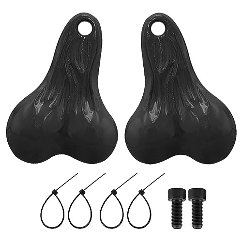WOAEIUOS Hanging Truck Balls Nuts for TRX4M SCX24 FX24 1/18 RC Cars (Black)